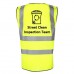 Event fluorescent vests (custom designs)